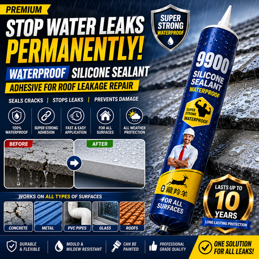 WATERPROOF SILICONE SEALANT ADHESIVE FOR ROOF & LEAKAGE REPAIR